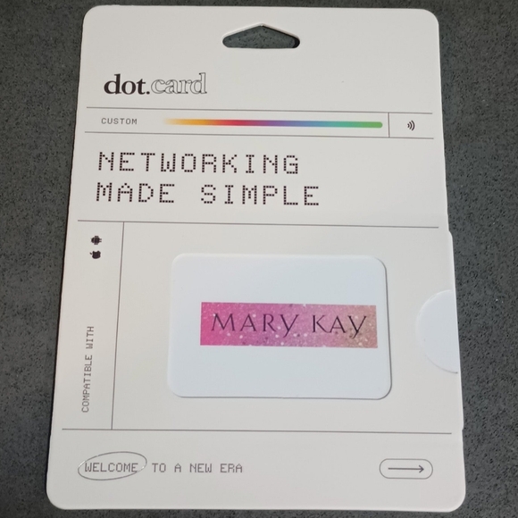 dot card Other - Networking Card - White and Pink